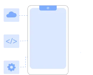 Aplicativos móveis - Ilustração